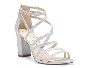 Dsw silver deals block heels