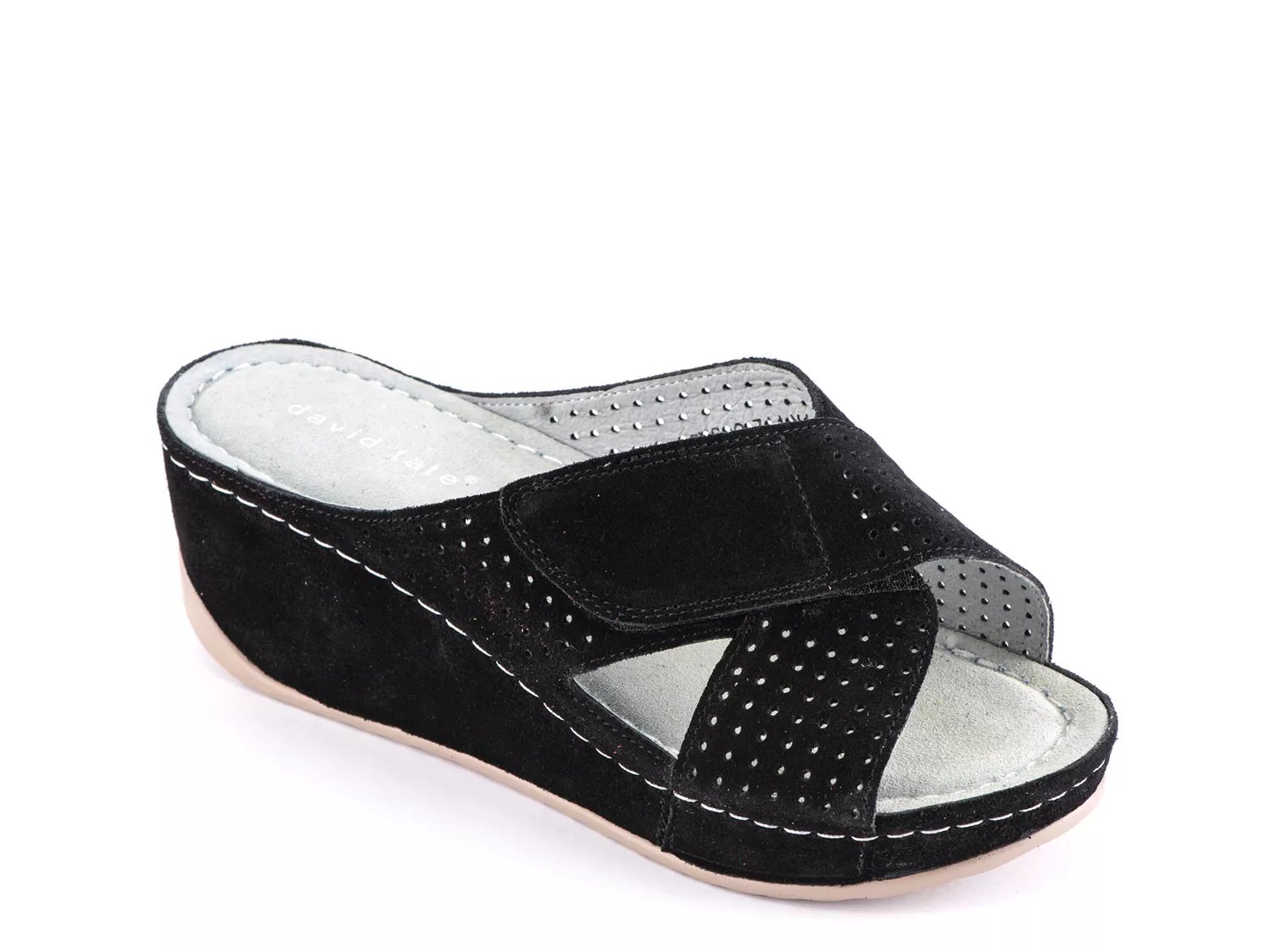 extra wide slide sandals