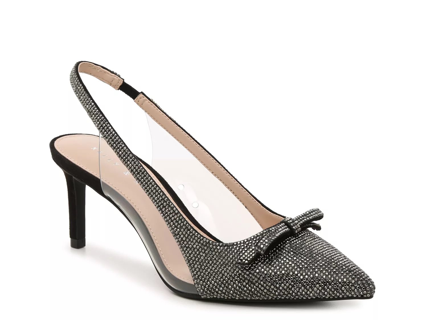 steve madden clear heels dsw