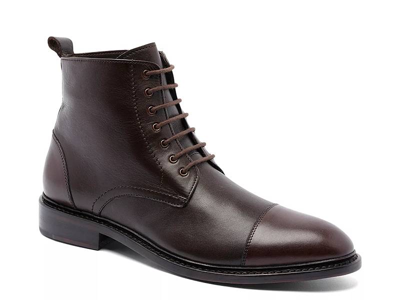 Steve madden karrin shop cap toe leather boot