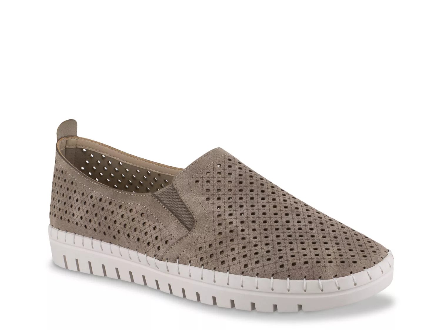 Easy Street Fresh SlipOn Sneaker | Women's | Taupe | Size 5.5 | Slip-Ons | Sneakers