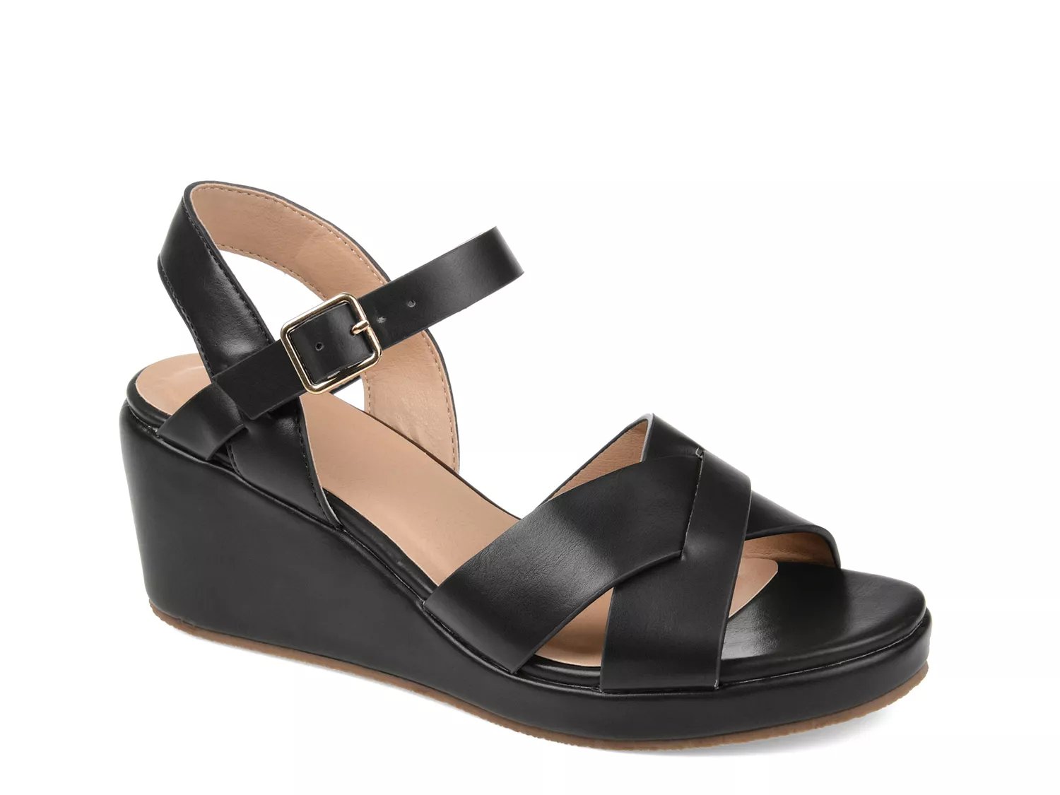 black platform sandals dsw