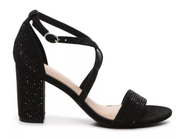 Black sandals at dsw top