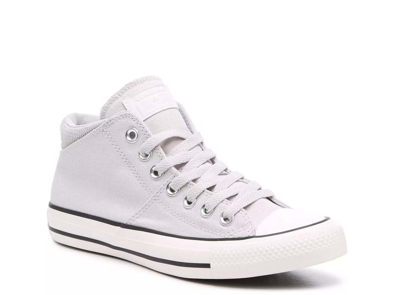 ladies grey converse trainers