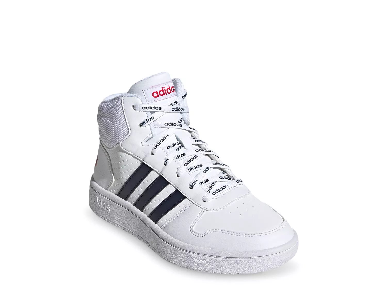 adidas white high top sneakers