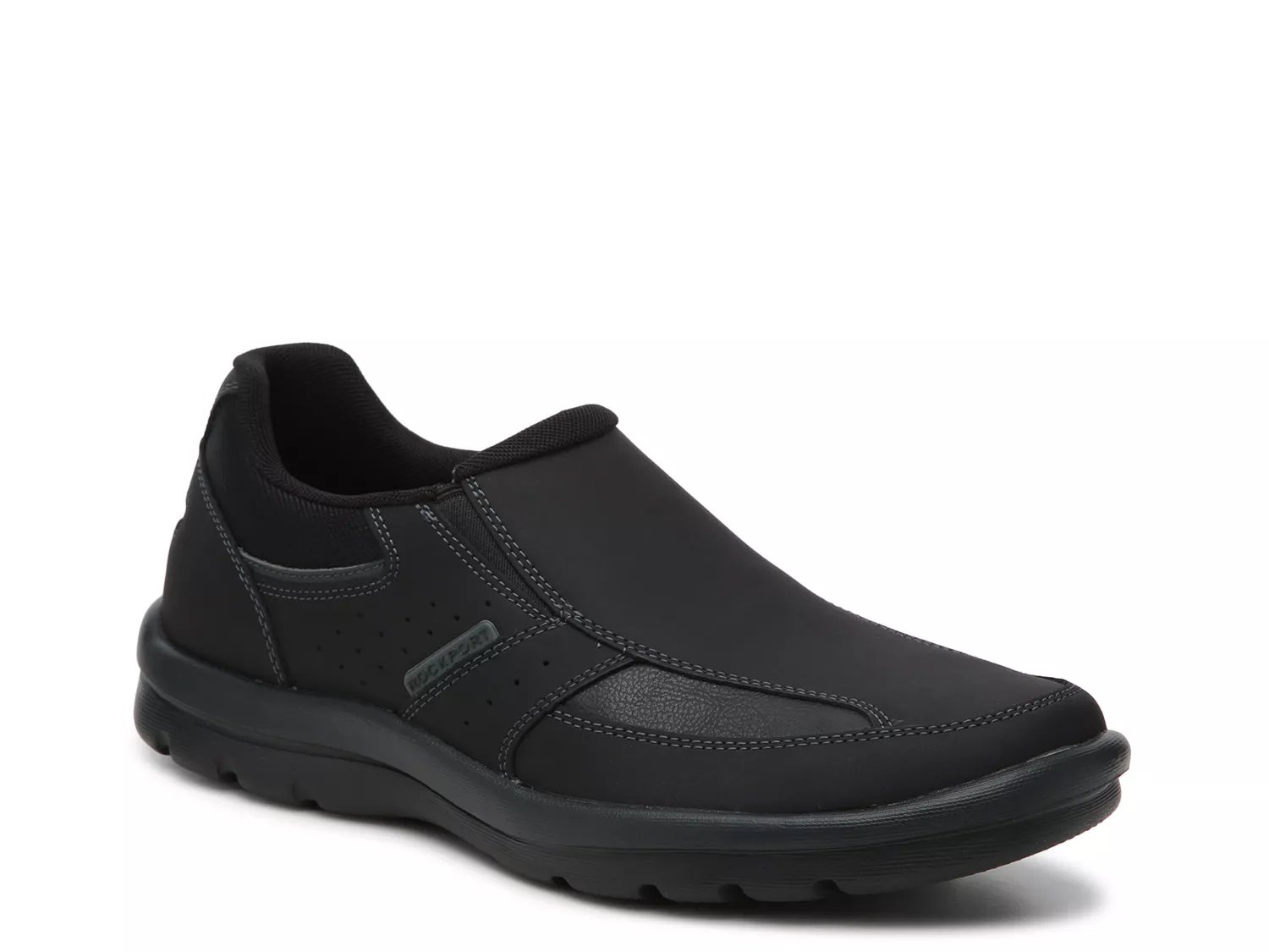 Rockport black slip hot sale on shoes