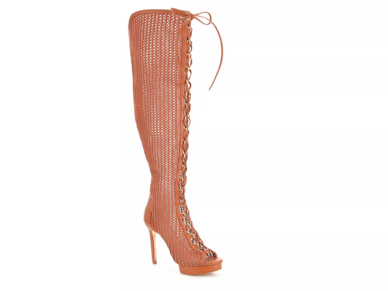 madia over the knee platform boot