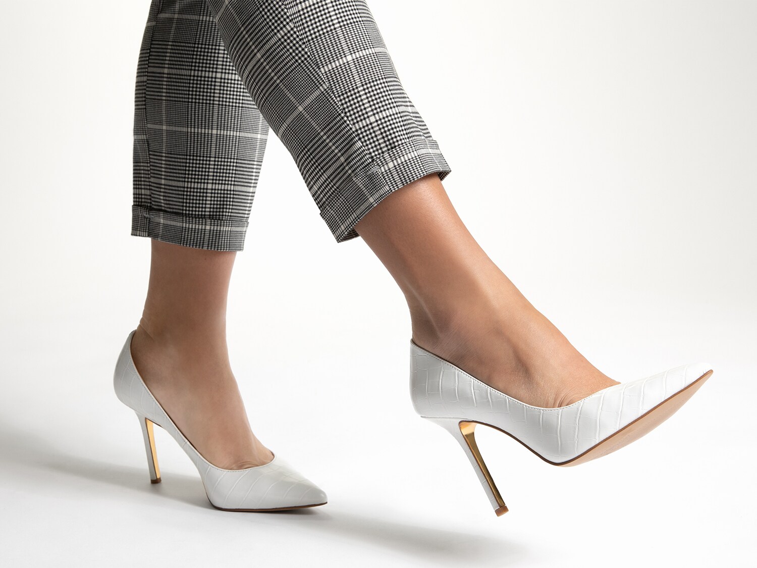 grey heels dsw