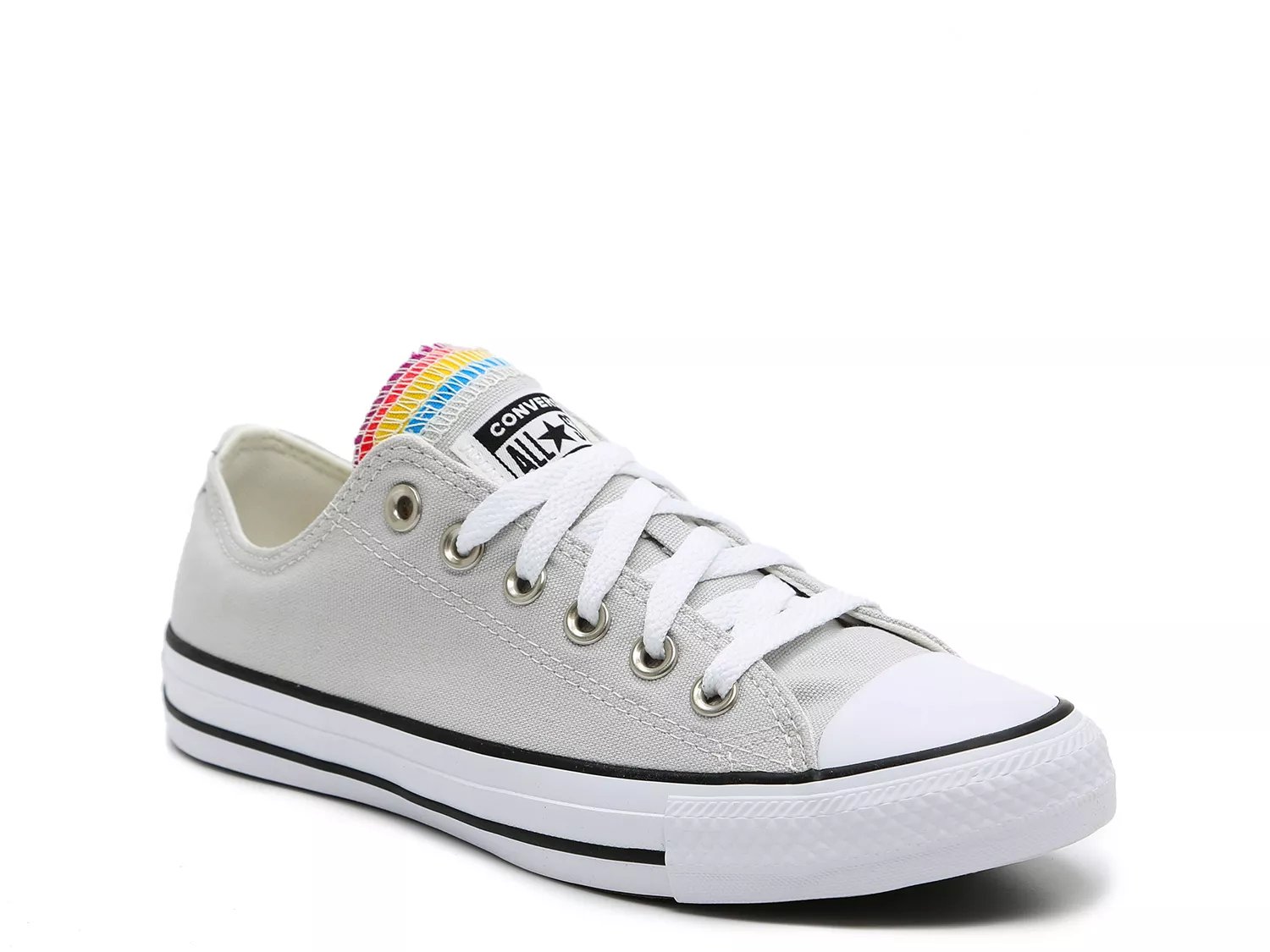 ladies grey converse trainers