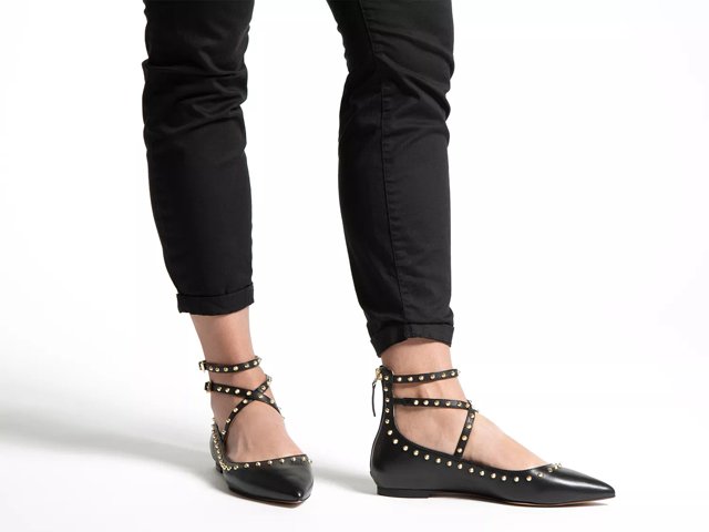 Dsw flats black store