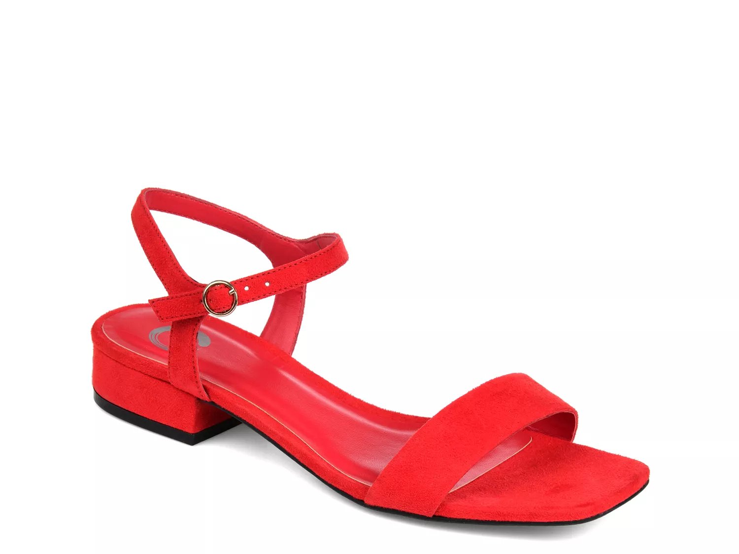 Red sandals 2025 at dsw