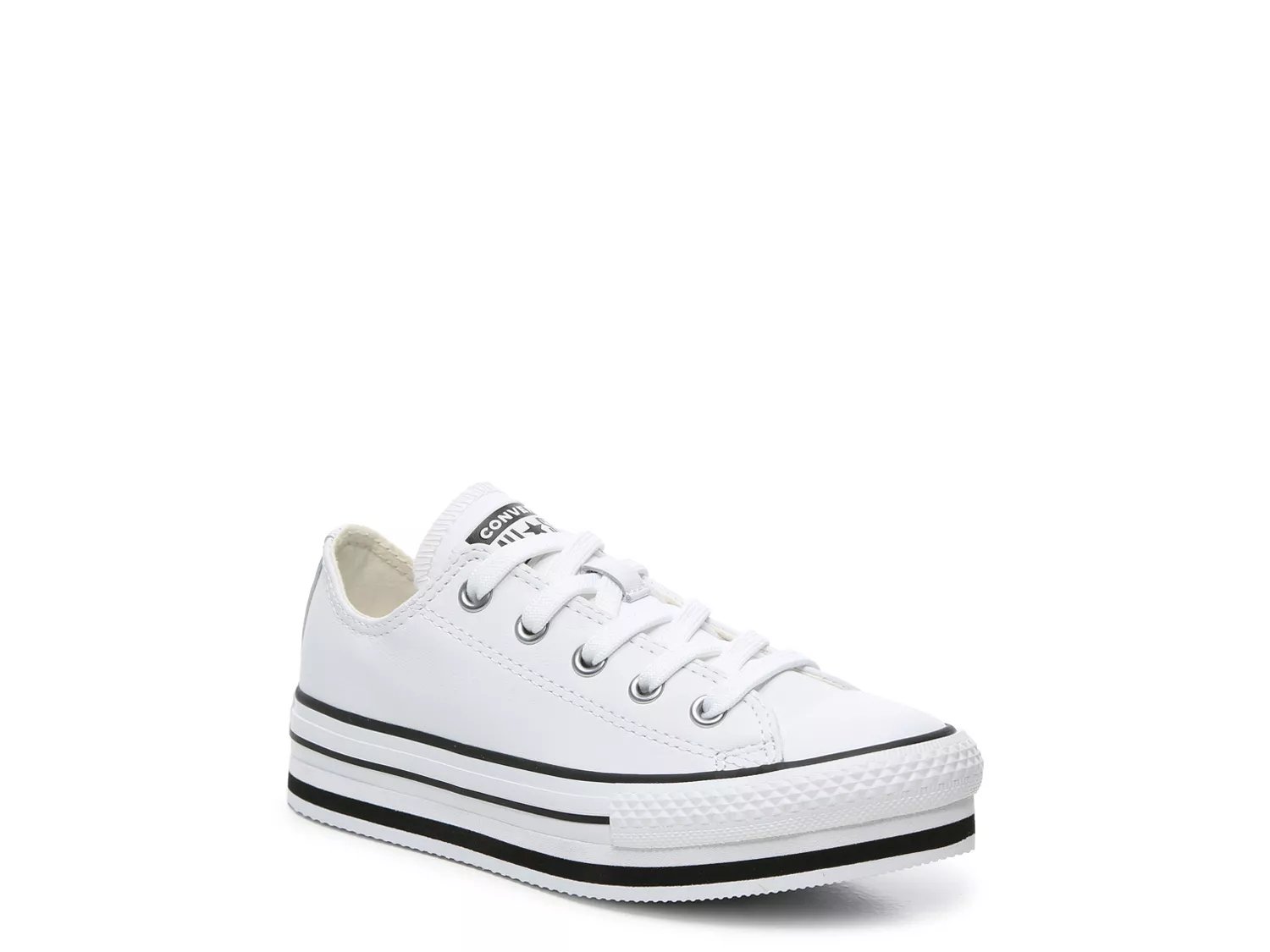 girls white converse