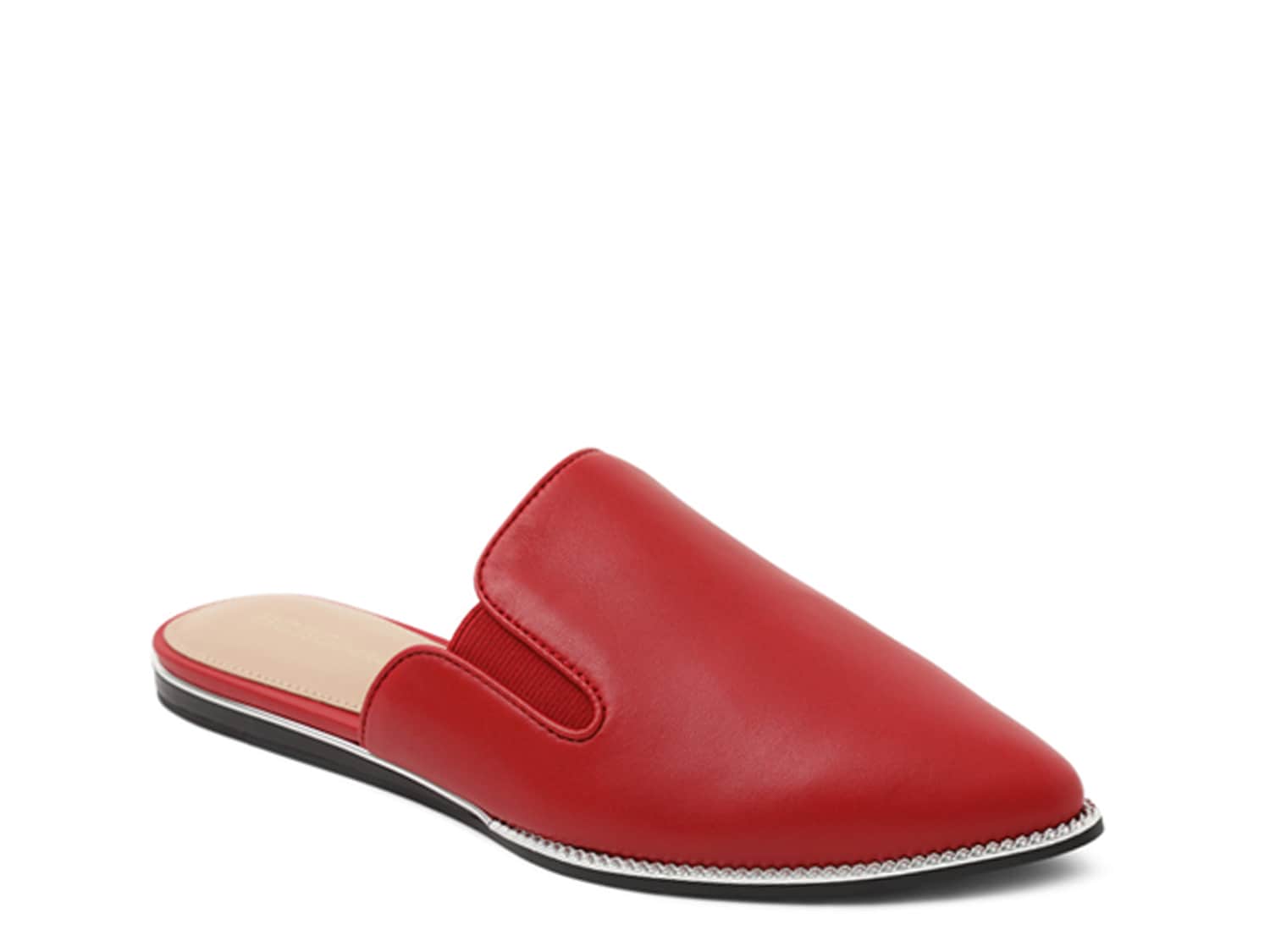 red mule slippers
