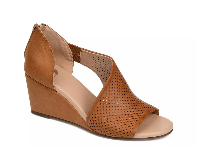 Journee Collection Camia Wedge Sandal Free Shipping DSW