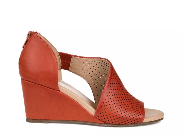 Journee Collection Aretha Wedge Sandal Free Shipping DSW