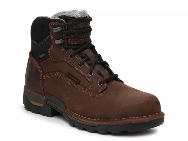 Steel toe memory clearance foam work boots
