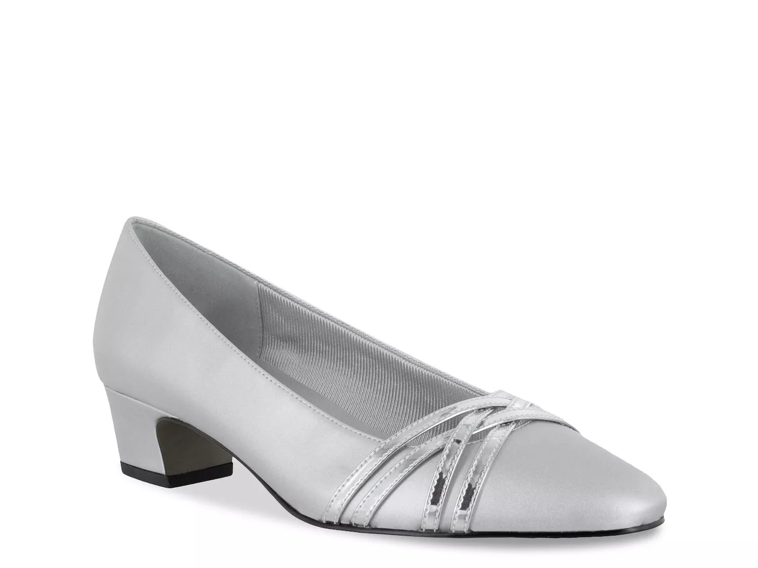 easy street silver shoes