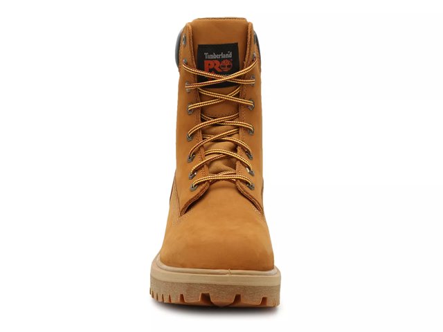 Timberland Pro Men's 6-Inch Direct Attach Waterproof Steel Toe Boots - Wheat - 13