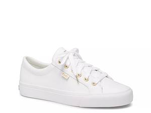 Plain best sale white keds