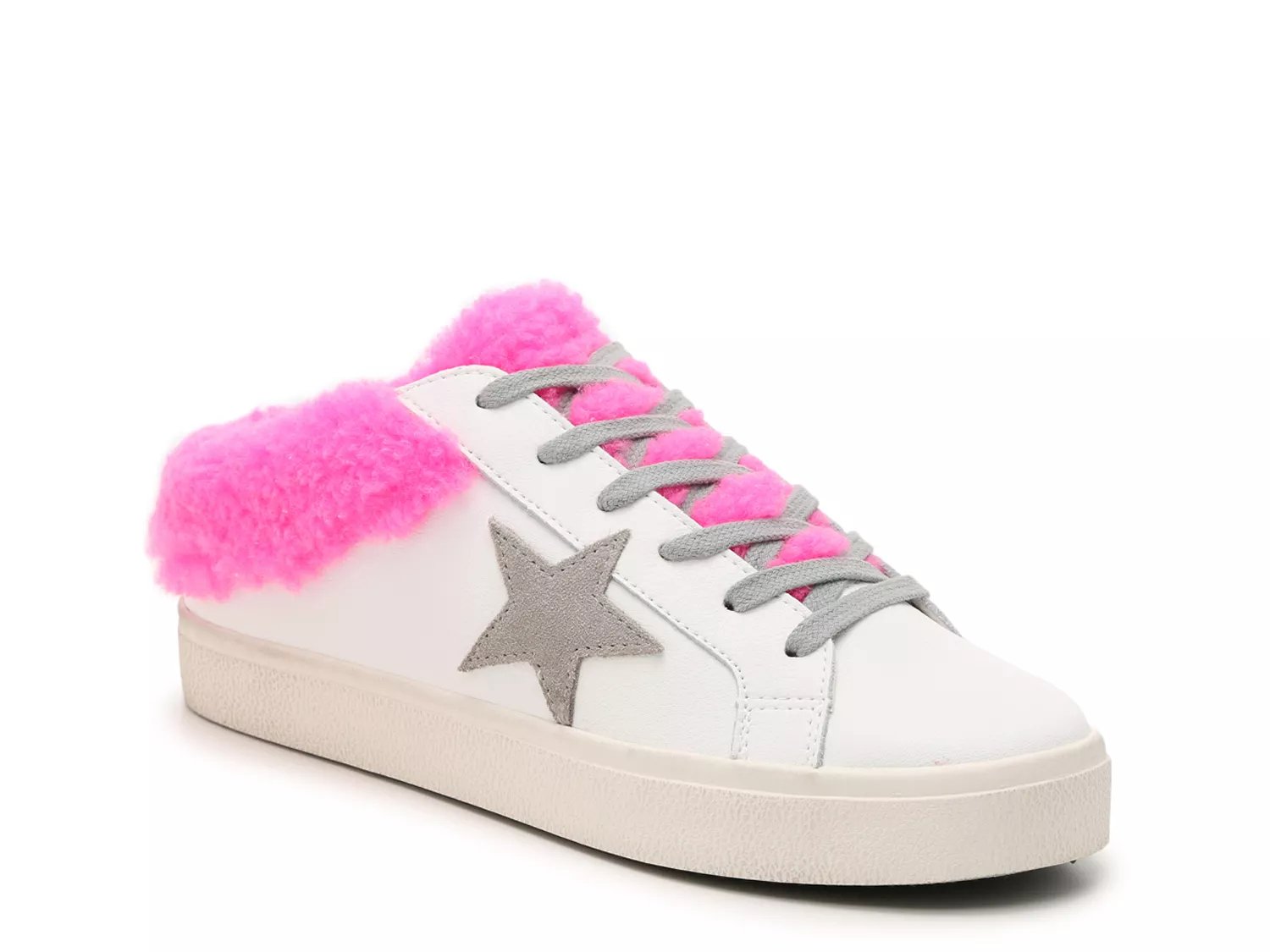 steve madden pink slip ons
