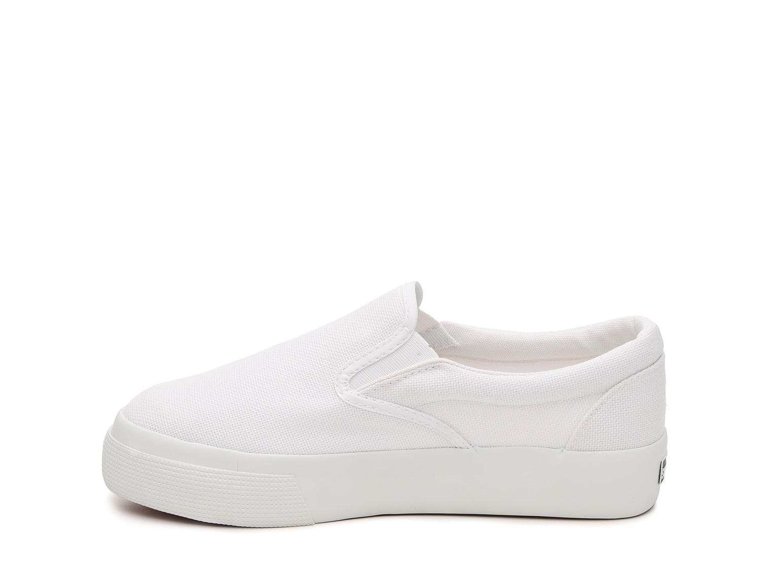 platform leather slip on sneakers