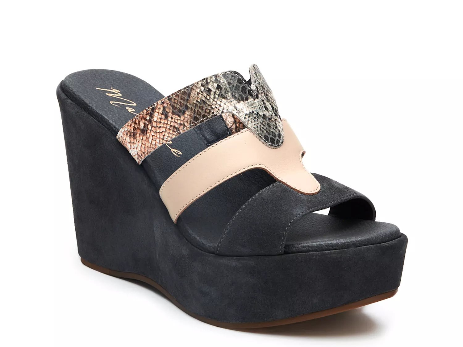 black platform sandals dsw