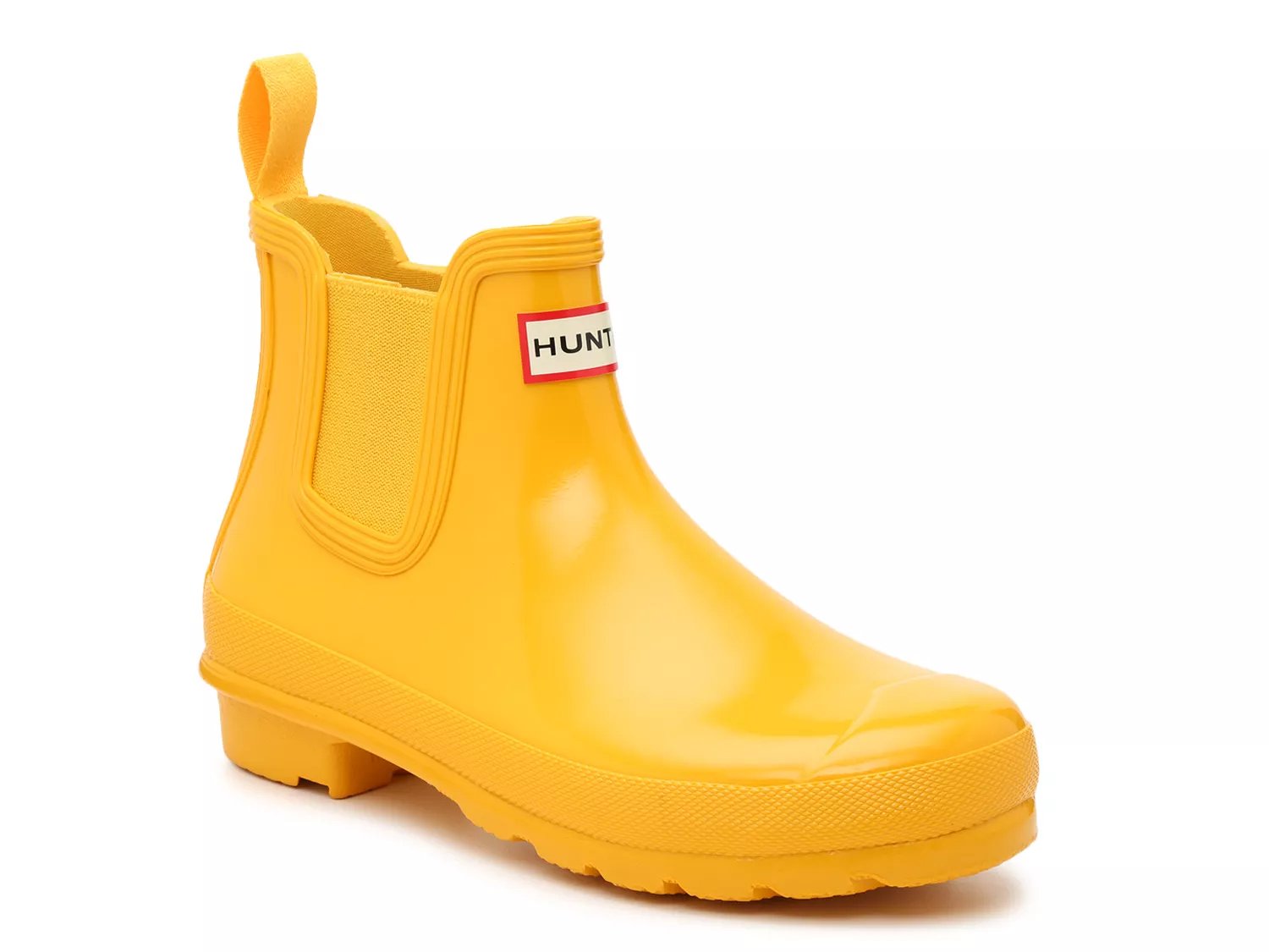 yellow chelsea rain boots