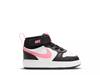 Pink and black nike high clearance tops