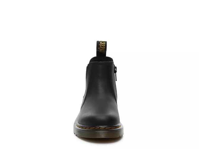 Dr martens black 2976 boots hot sale youth