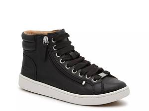 Ladies black high top sales sneakers