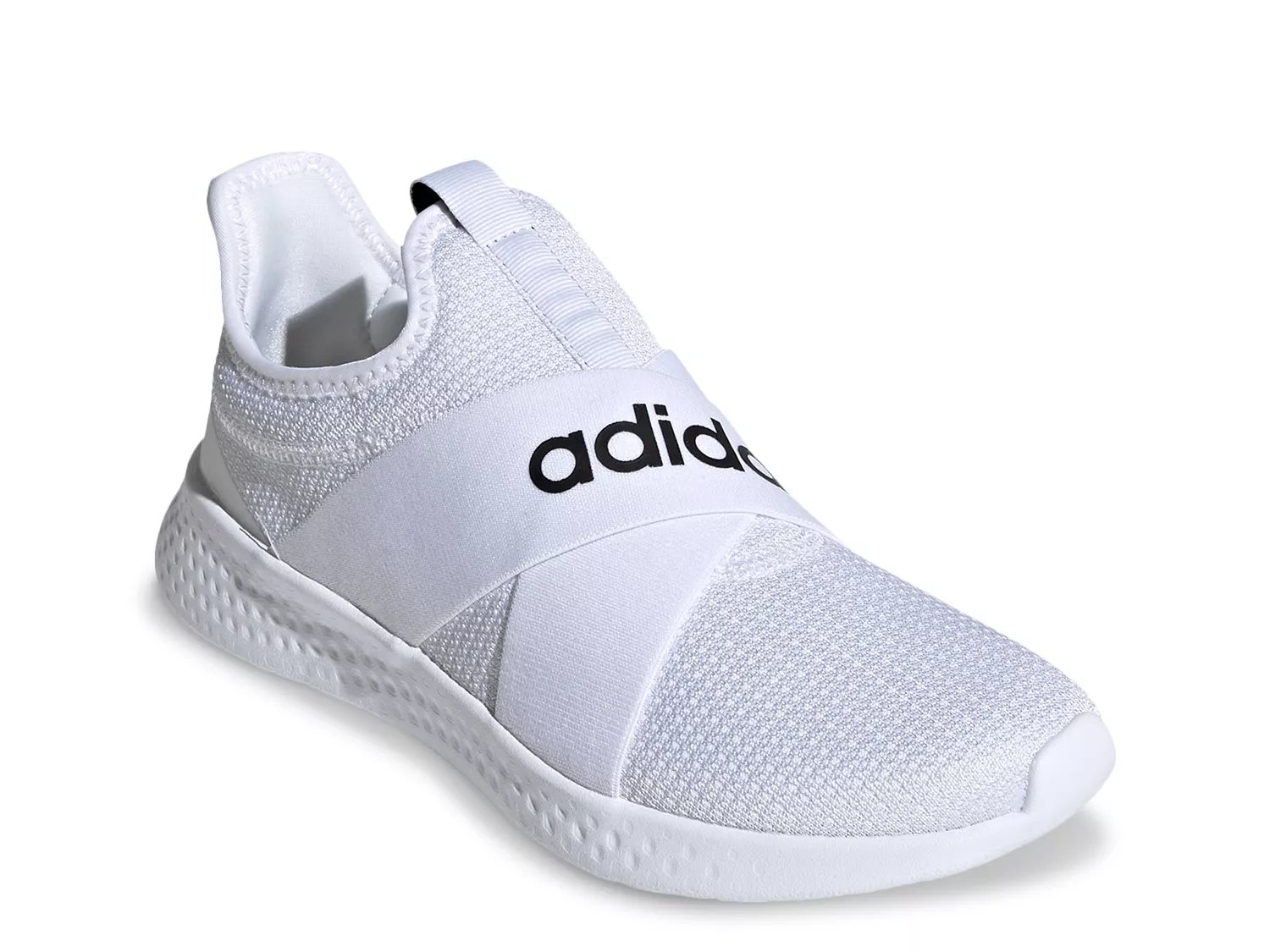 Adidas Puremotion Adapt Front-Logo Pull-Tab Elastic-Strap Slip-On