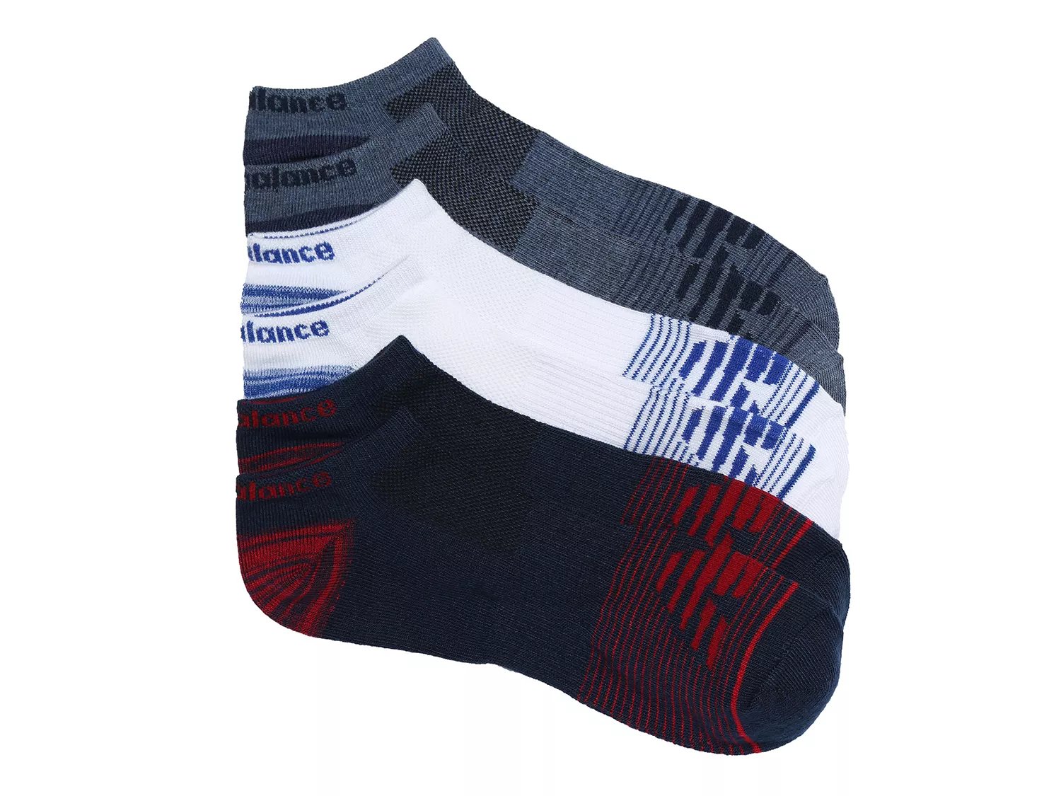 new balance men's no show socks