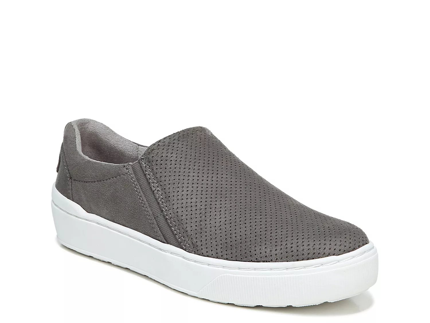 womens slip on sneakers grey