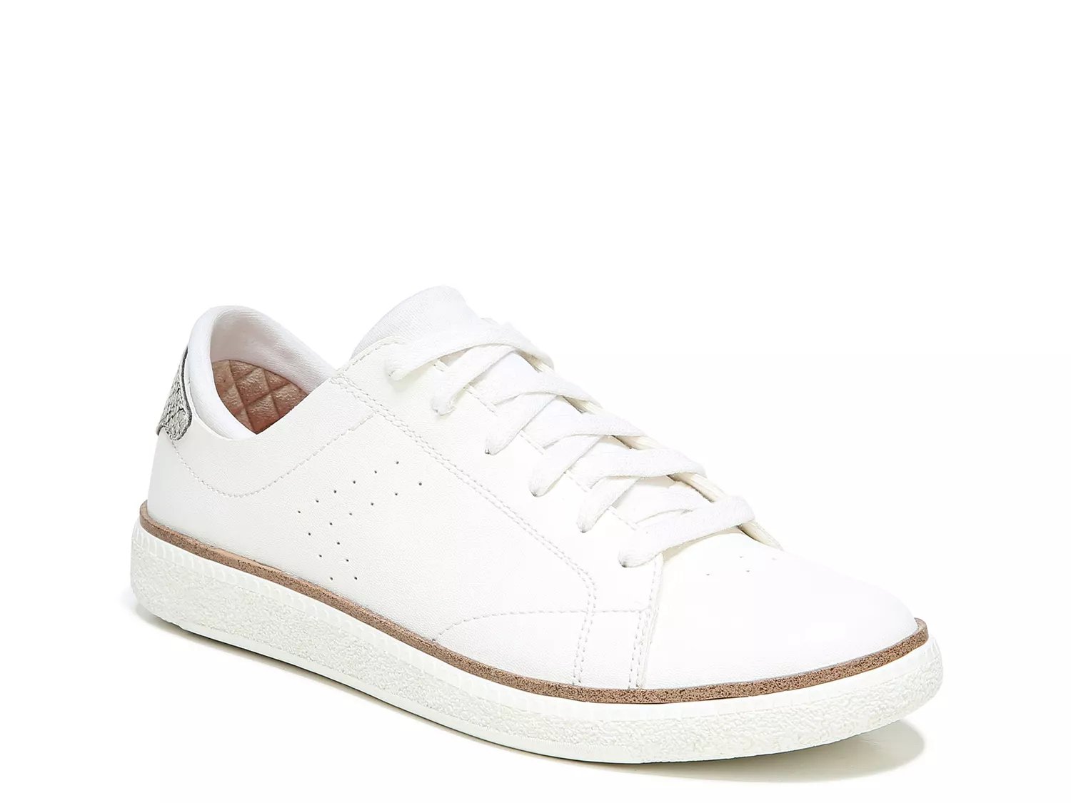 dr scholl's white mens sneakers