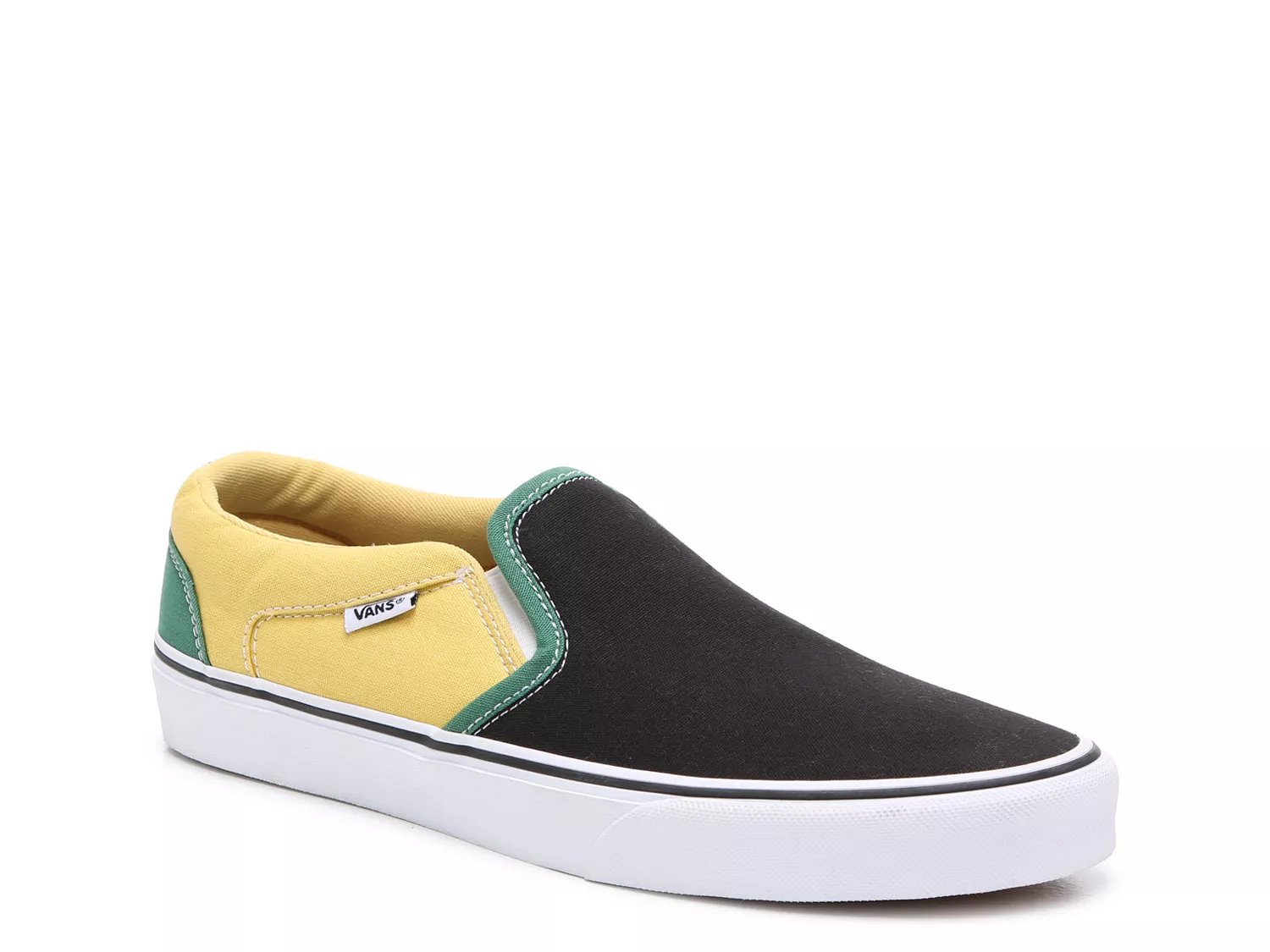 dsw vans black