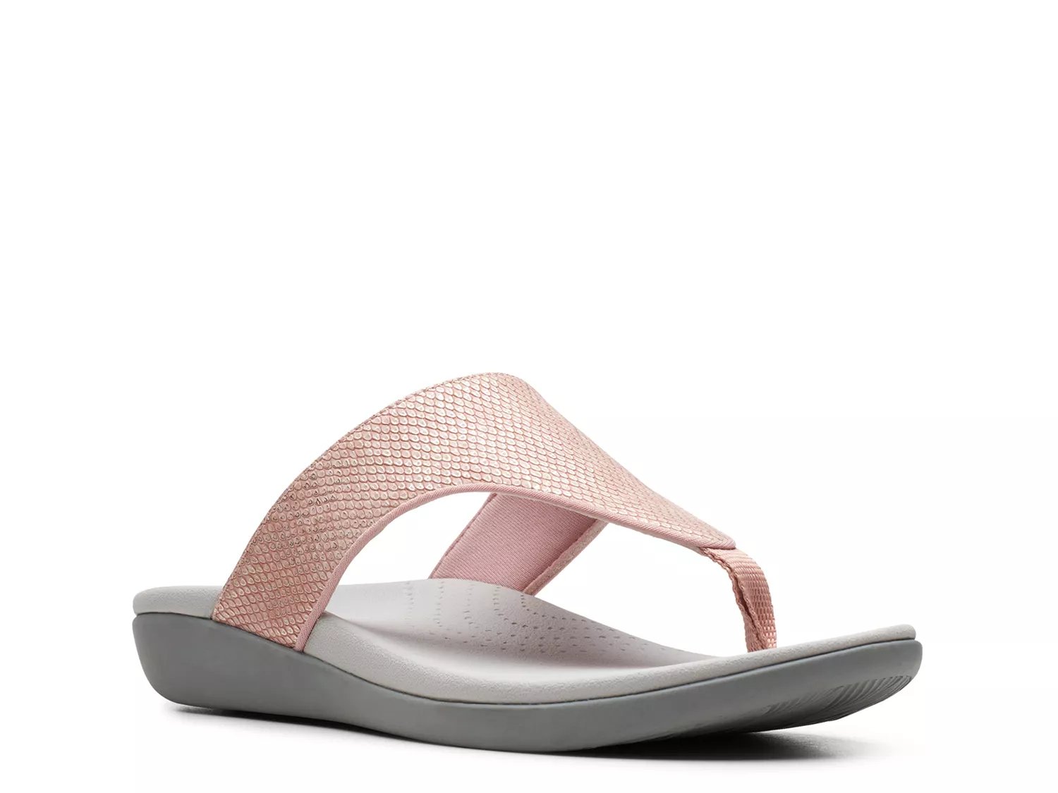 clarks flip flops dsw