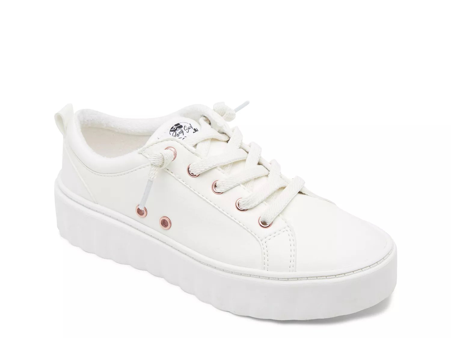 roxy white tennis shoes