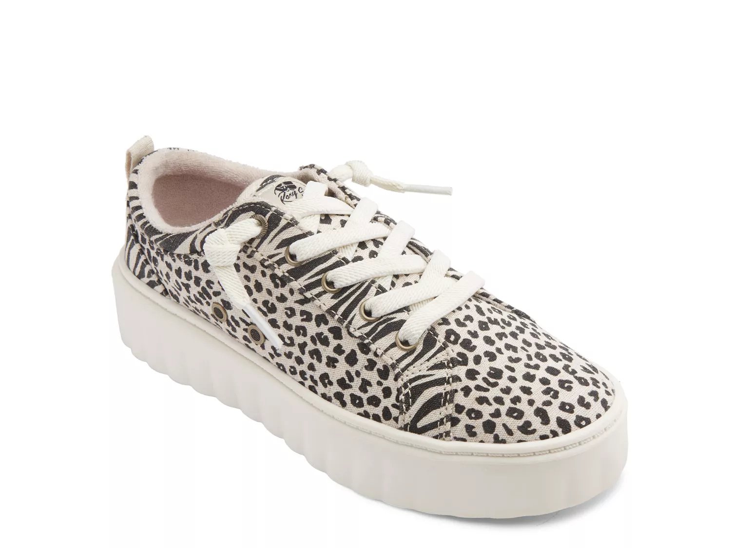 multicolor platform sneakers
