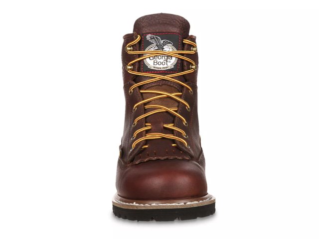 Lace to toe steel toe work boots best sale