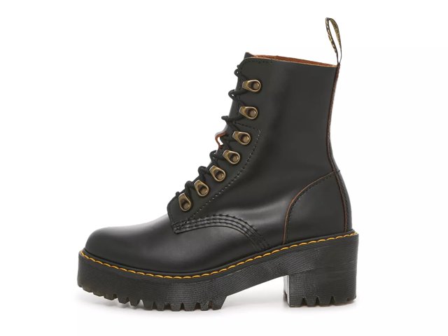 Leona dr martens black new arrivals