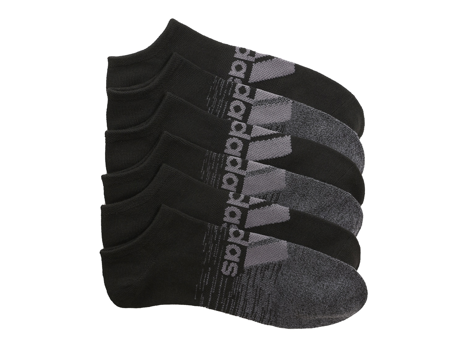  Men's No Show Socks - 6 Pack 