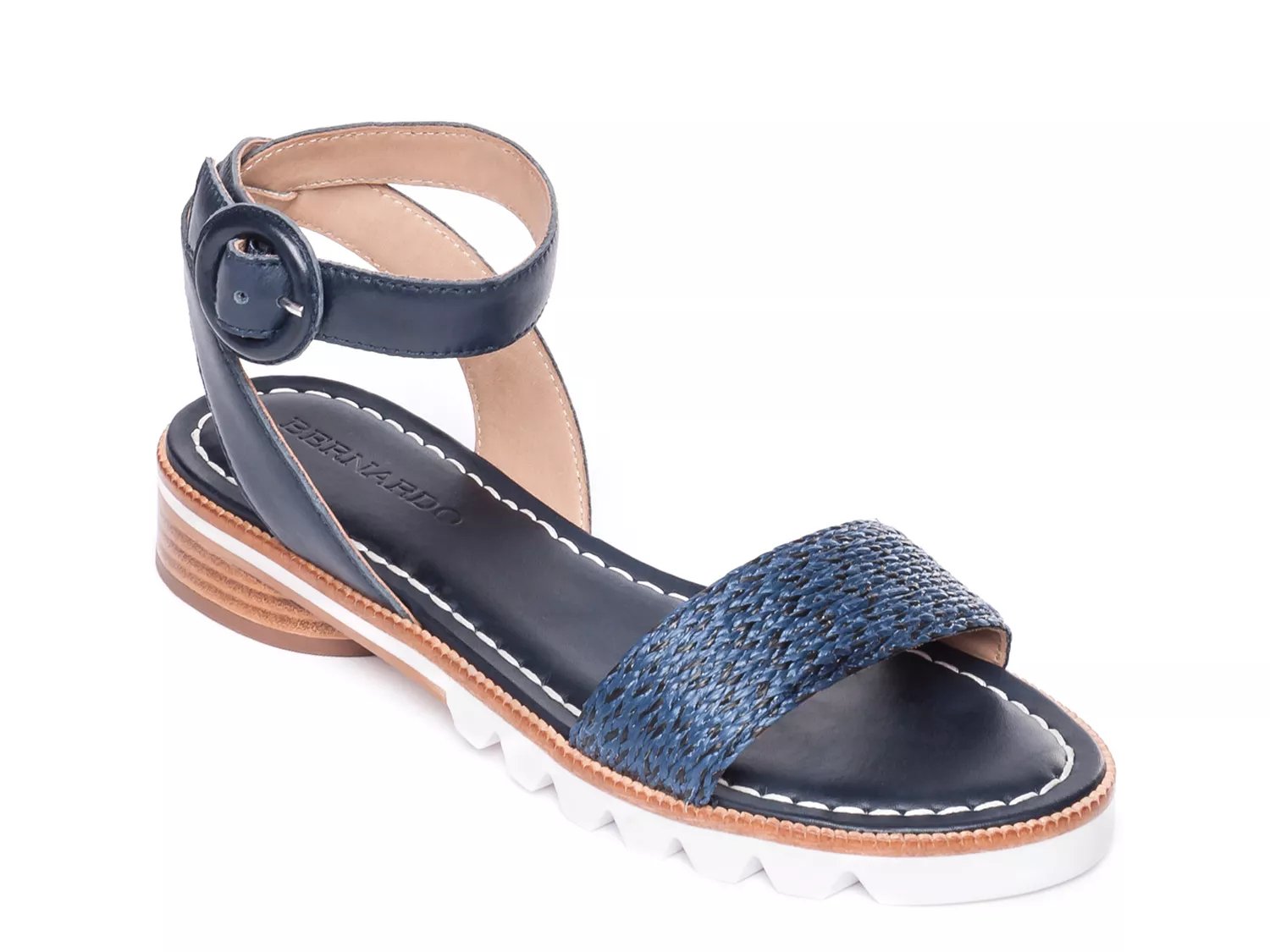 dsw blue wedges