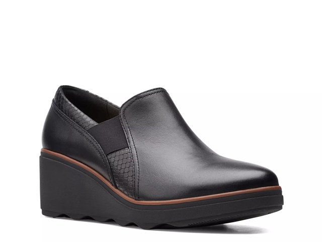 Clarks Mazy Squam Wedge Slip On Free Shipping DSW