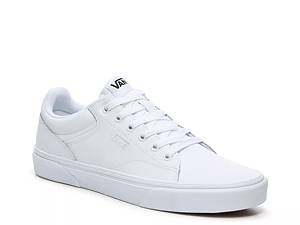 White leather vans outlet size 5