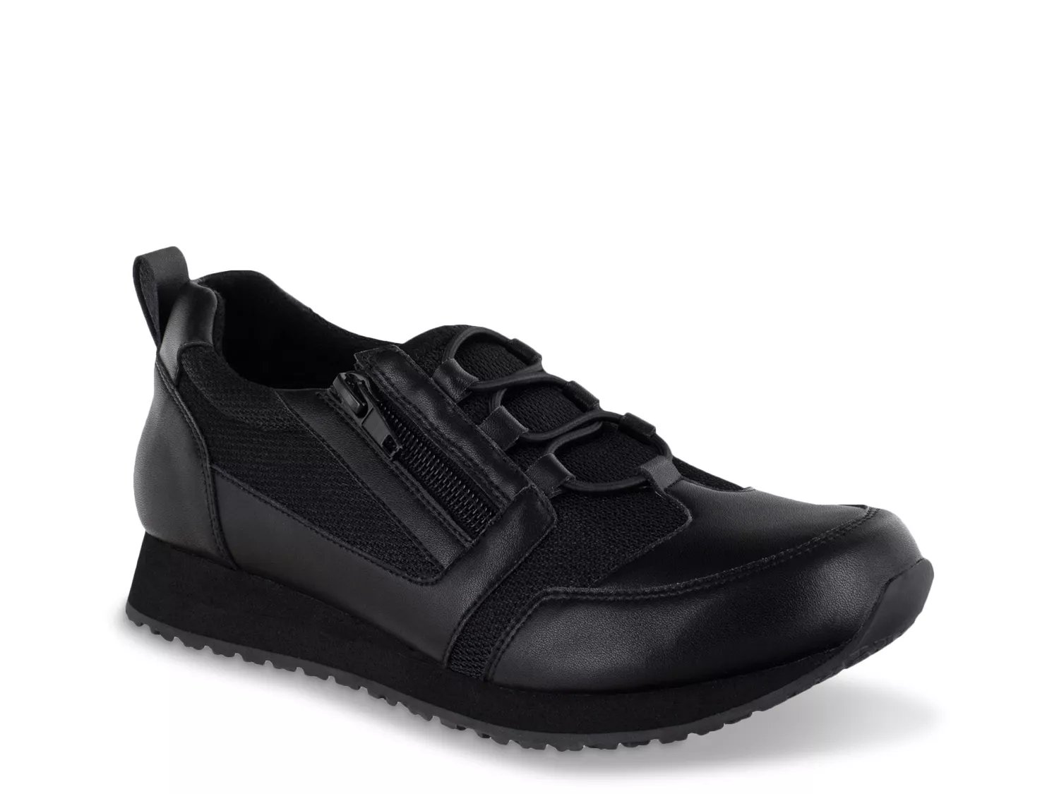 ladies black safety trainers