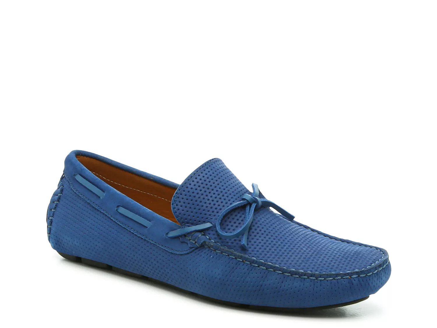 blue dress shoes