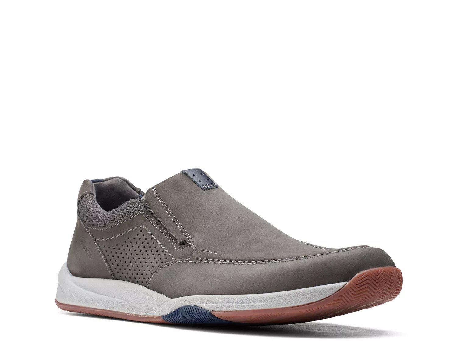 grey slip on mens shoes