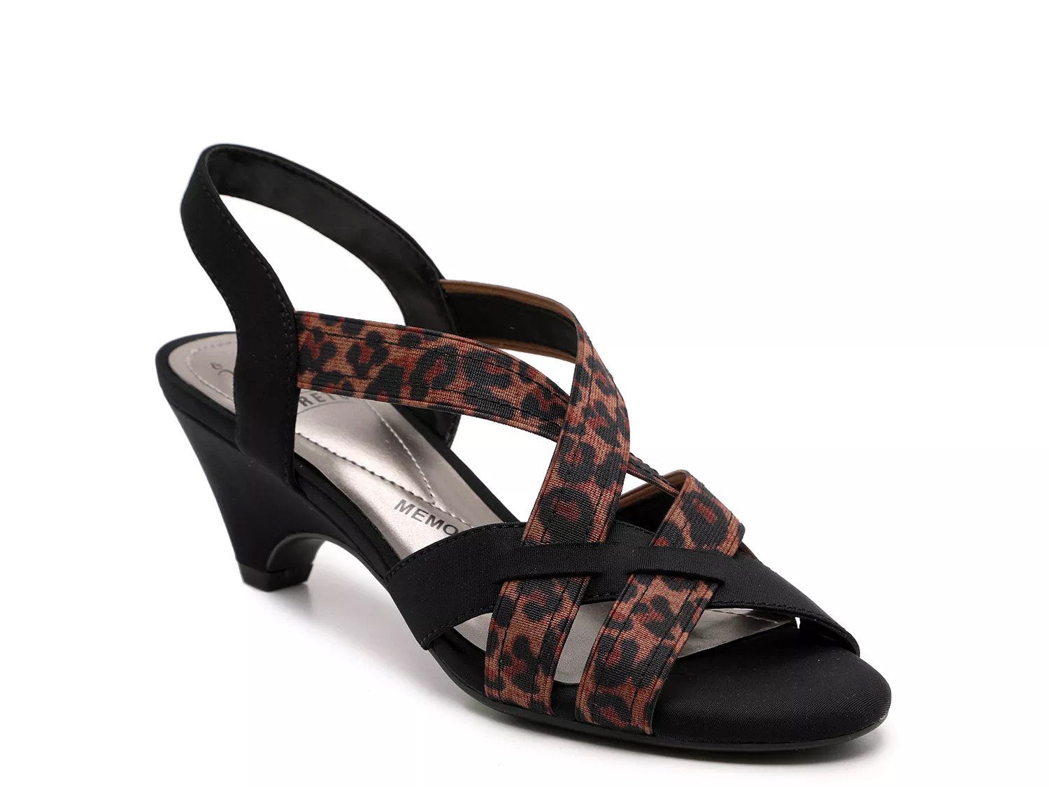 leopard mules dsw