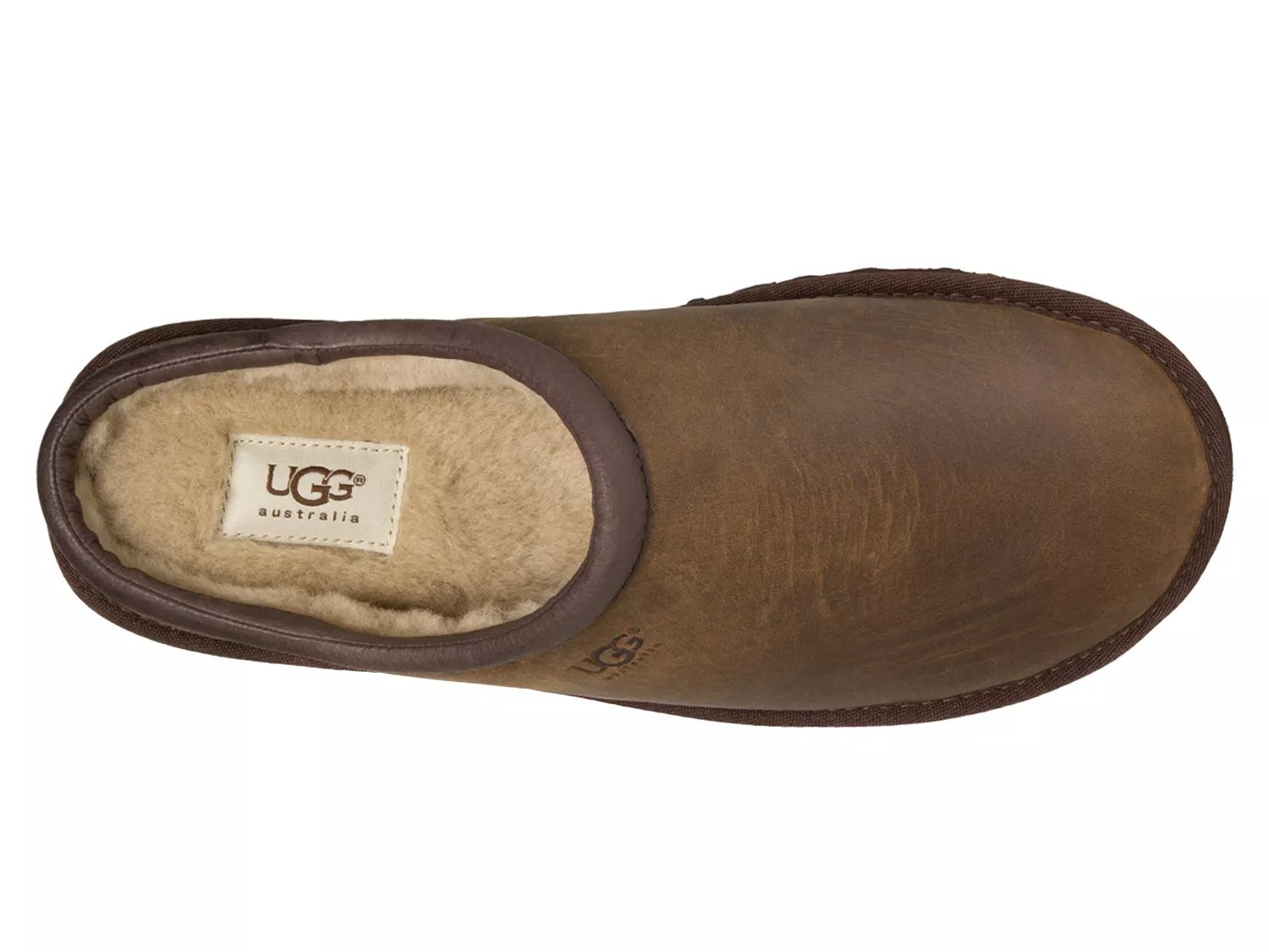 ugg clogs suede leather slip on