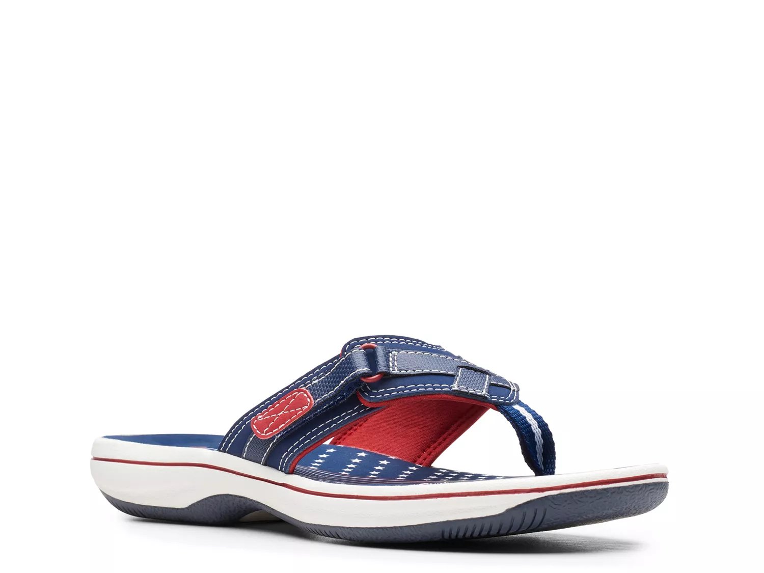 Clarks Cloudsteppers Breeze Sea Flip Flop - Free Shipping | DSW